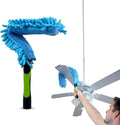 EVERSPROUT Flexible Microfiber Ceiling & Fan Duster (Pole Sold Separately) | Extra-Long 25'' Duster | Removable & Washable Sleeve | Bends to Clean Any Fan Blade | Twists onto Standard Threaded Poles