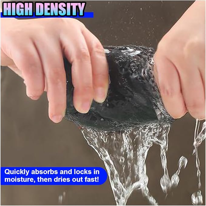 Thickened Magic Car Cleaning Cloth, Non-Streak & Lint Reusable Automotive Window Cleaning Rag, Strong Water Absorbent Microfiber Vehicle Washing Towel for Mirror, Glass, Kitchen(5PCS)