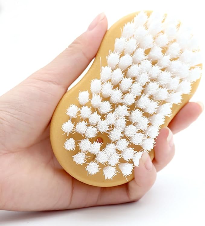 JSCARLIFE Deep Scrub Cleaning Brush Soft bristles Heavy Duty Scrub Brush with Soft Handle Household Scrub Brush for Cleaning Upholstery, Car Interior Cleaning, Furniture, Couch, Sofa etc
