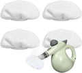 LOVECO 4 Pack Universal Microfiber Cloths for Handheld Steam Cleaner - Compatible with Bissell Steam Shot, PurSteam, Wagner Spraytech, etc - Reusable Washable Steam Cloth Accessories