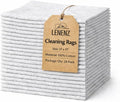 24 Pack New Lint Free Rags,100% Cotton Cloth for Cleaning, Soft Cloth Tshirt Material for Cast Iron Staining Wood, Dust Rags, Shoe Polishing, for Household, Automotive & Industrial Use 17x17