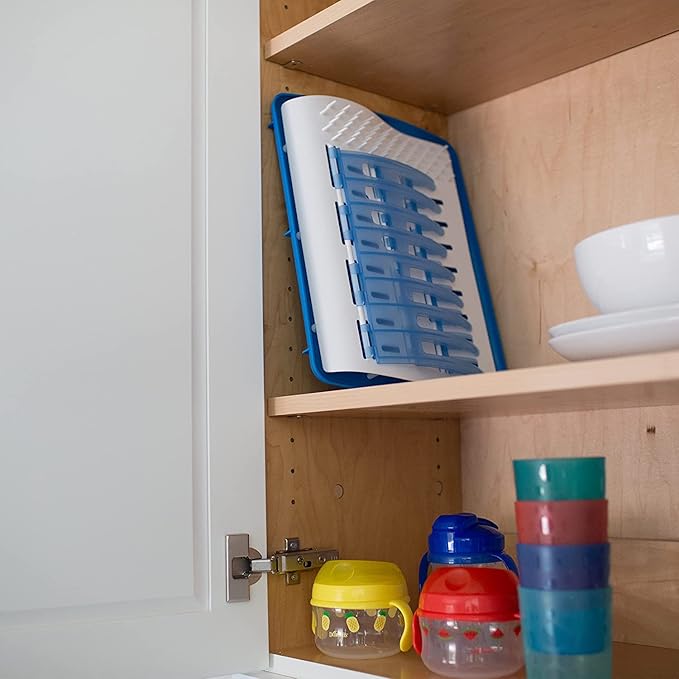 Dr. Brown's Universal Baby Bottle Drying Rack with Dishwasher Basket