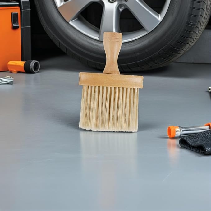 3pcs Car Air Vent Cleaning Brushes Set with Soft Bristles for Automotive Interior Detailing, Dust Remover Tool for Air Conditioner Vents and Door Slots