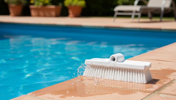 Heavy-Duty Plastic Scrub Brush – 10 Inch Floor, Wall & Equipment Cleaner for Commercial Use