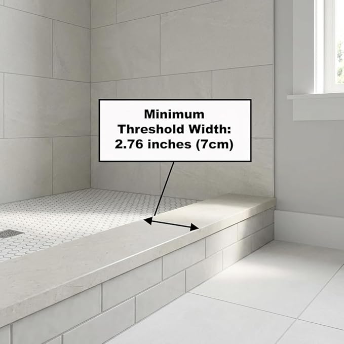 56"-60" W x 75" H Frameless Shower Door, Double Sliding Shower Door,5/16"(8mm) Clear Tempered Glass,Silent Soft-Close Design,Brushed Nickel