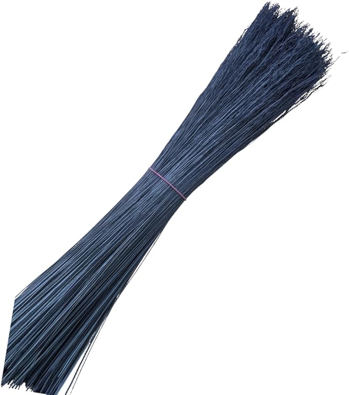 20" or 16" Broom Corn, 1/2 lbs Bundles, Hand Dyed by Meckley Brooms (20.00, Dark Blue)