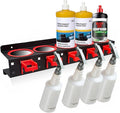 Spray Bottle Storage Rack Hanging Rail Car Beauty Shop Accessory Display Auto Cleaning Detailing Tools Hanger Bottle Organizer