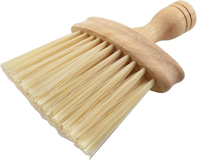 E-outstanding Wooden Handle Multifunctional Soft Bristle Dusting Brush Car Air Vent Keyboard Cleaning Brush