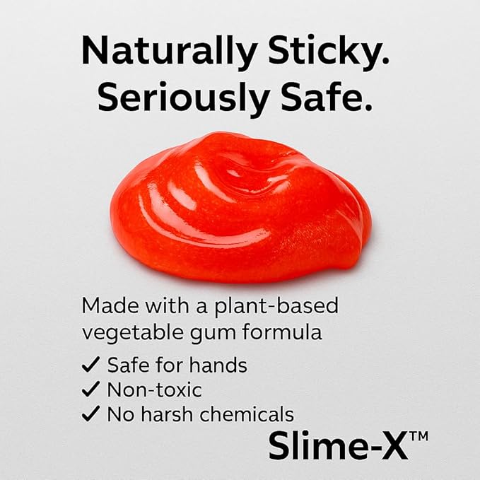 STUPID Technologies Slime-X (New) – Re-Engineered Car Cleaning Gel 15-Pack (2400g) – Value Pack- Retail POP Display Included – Lifts Dust, Crumbs & Debris – Great for Cars, Keyboards & More