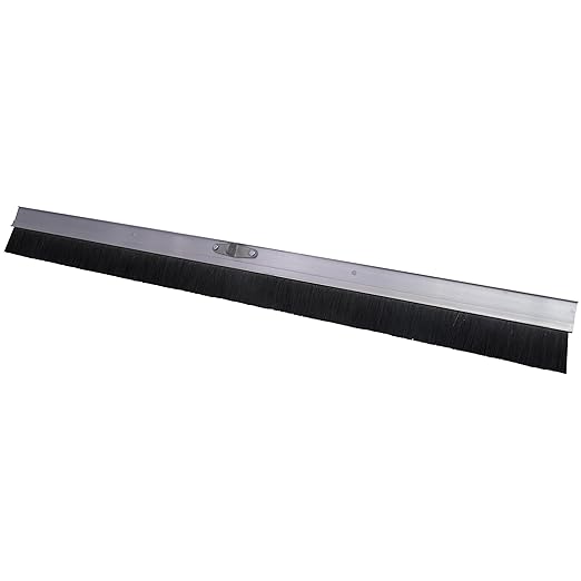 MARSHALLTOWN Aluminum Backed Concrete Broom for Finishing, Polypropylene Fibers, 60 Inch, Made in The USA, 429