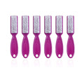 6Pcs Nail Brush for Cleaning Fingernails, Handle Grip Cleaning Brush for Nail and Toenail, Nail Dust Brush Manicure Pedicure Tools Scrubbing Brush Women Men Home Salon(Purple)