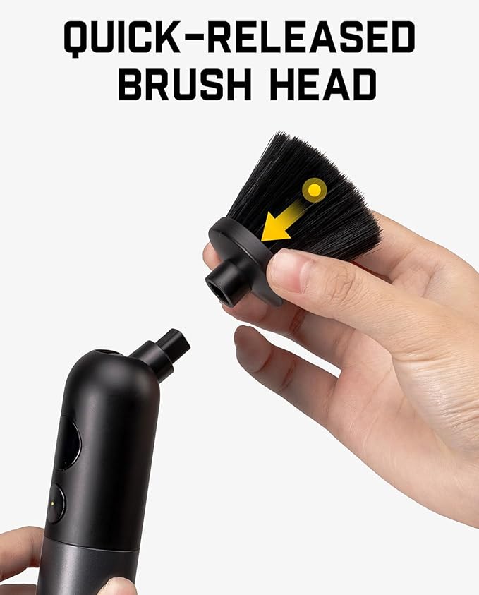 4 PCS Replacement Brush Heads for Fanttik G9 Nano, Flip G10 Nano HomeCare & AutoCare Cordless Electric Spin Scrubber, Accessories for Steering Wheel, Door Handles & Frames, seat Belts