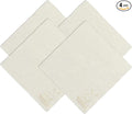 VIPbuy 4 Pack (6" x 6") Natural Chamois Glasses Cleaning Cloths for Glasses, Eyeglasses, Camera Lens, Cell Phones, Computers, Tablets, LCD Screens, Antiques, Instruments