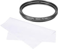 MECCANIXITY 52mm Circular Polarizer Filter, Double Sided Multi-Layer Coatings Polarizing Filter with Cleaning Cloth for Camera Lens