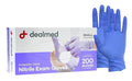 Dealmed Nitrile Exam Gloves Small (200 Count) - Disposable, Latex-Free, Powder-Free, Medical Use