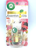 Air Wick Plug in Scented Oil Refill, 1ct, Vanilla & Pink Papaya, Essential Oils, Air Freshener