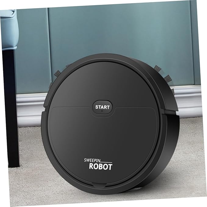Veemoon Mini Robotic Multifunctional Automatic Sweeping and Mopping for Home HEPA Filter Advanced Navigation for Carpets and Hard Floors