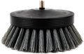 SGCB PRO 3.5” Carpet Drill Brush With Drill Attachment, Medium Duty Car Detailing Scrubbing Brush Pneumatic Scrubber Stiff Brush For Cleaning Car Interior Carpet Upholstery Leather Seat Floor Mat Tire