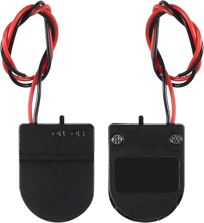 10pcs CR2032 Battery Holder Coin Cell Battery Holders 1x CR2032 Battery Holder Battery Storage Boxes Cover with On ON-Off Switch Socket Container