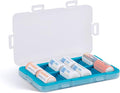 JJC Silicone CR2 Battery Case Holder Organizer, PP Battery Storage Box for 12pcs CR2 / CR15H270 Batteries, Water-Resistant and Easy to Carry
