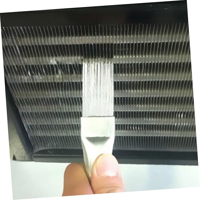 Cabilock 2sets Air Conditioner Cleaning Tool Fin Comb Radiator Brush for Efficient Dust Removal Compatible Condensers Fins Lightweight Easy to Use