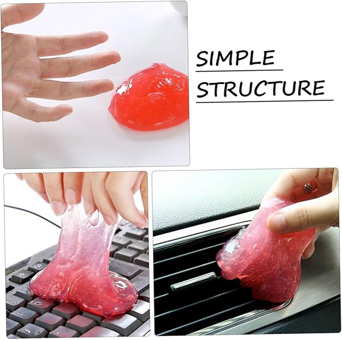 DOITOOL 20pcs Keyboard Cleaning Gel Electronics Dust Remover Strong Adhesive Eco-Friendly for Laptops Desktops Easily Cleans Cracks Crevices
