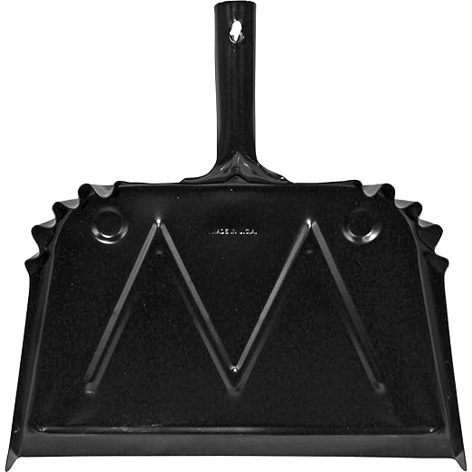 Genuine Joe Heavy-Duty Metal Dustpan (Pack of 12)
