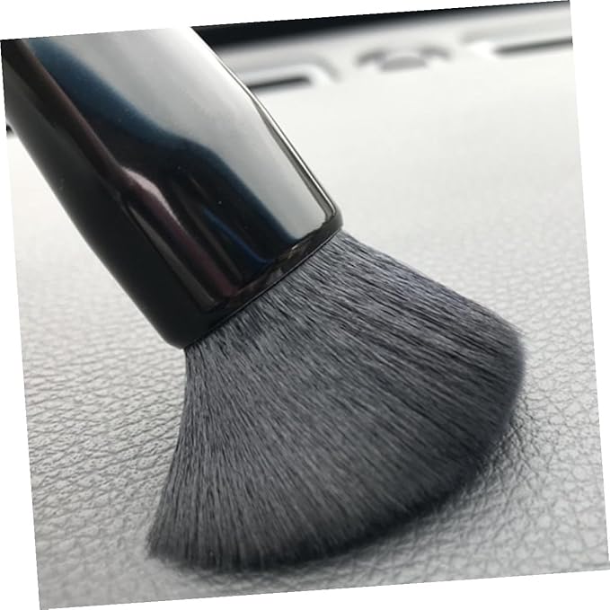 PRETYZOOM Car Detailing Brush Air Vent Cleaning Brush Soft Bristle for Dust Removal Black and White Suitable for Car Air Conditioner and Dashboard Cleaning