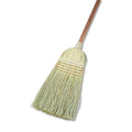 Boardwalk 932YCT Warehouse Broom Corn Fiber Bristles 42-Inch Wood Handle Natural 12/Carton