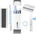 7 in 1 Electronic Cleaner kit - Keyboard Cleaner, Keyboard Cleaning Kit, Laptop Cleaner with Brush, Electronic Cleaner for Laptop/Phone/Computer/Screen (Give Away a Flannel Cloth) Blue