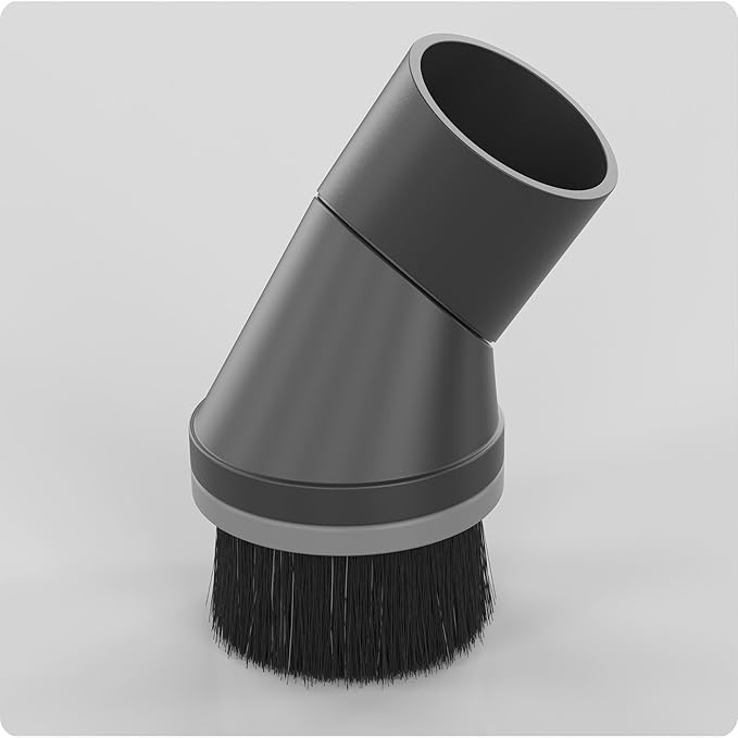 Furniture Brush Attachment Compatible with Miele Vacuums – Soft Horsehair Dusting Brush for C1, C2, C3, Compact & Classic Series – Vacuum Cleaner Accessory for Delicate Surfaces, Upholstery & Car