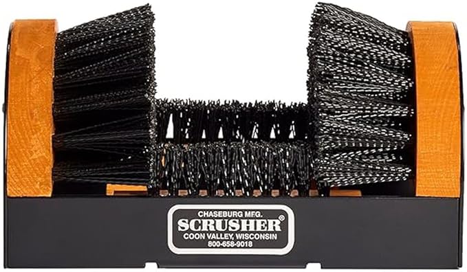 The Original Shoe & Boot Cleaner - Outdoor Boot Brush Scrubber, Heavy Duty Weather Resistant Steel Frame- Made in America