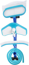 Trademark Innovations Swimming Pool Cleaning Supplies Rack Organizer Hanger Caddy