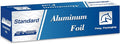 Aluminum Foil Standard 12 inch Wide, 1000 FT Food Safe Foil Wrap for Cooking, Baking, Grilling, Food Service Pony Packaging Aluminum Foil Roll (12"x1000', Standard-1 Count)