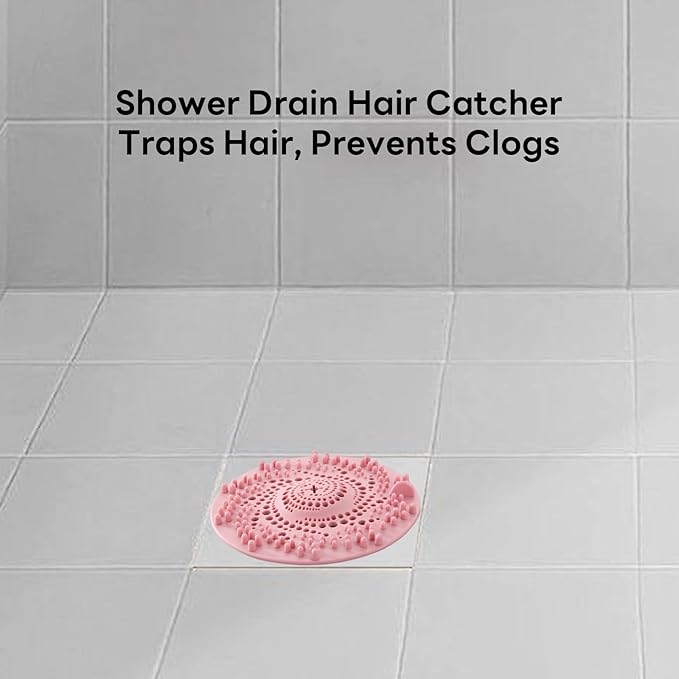 Bathroom Drain Hair Catcher Shower Drain,Shower Drain Cover Hair Catcher,Shower Drain Hair Catcher Bathtub(3PCS)