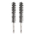HARFINGTON 2pcs Stainless Steel Bore Brush 17mm Dia Cleaning Wire Brush with Handle 1/4 Inch Hex Shank for Tubes, Ports, Bearings