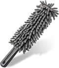 Car Duster Interior - Lint-Free Microfiber Cleaning With Comfortable Handle, Reusable & Washable for Auto Exterior Interior Home Office, Car Accessories