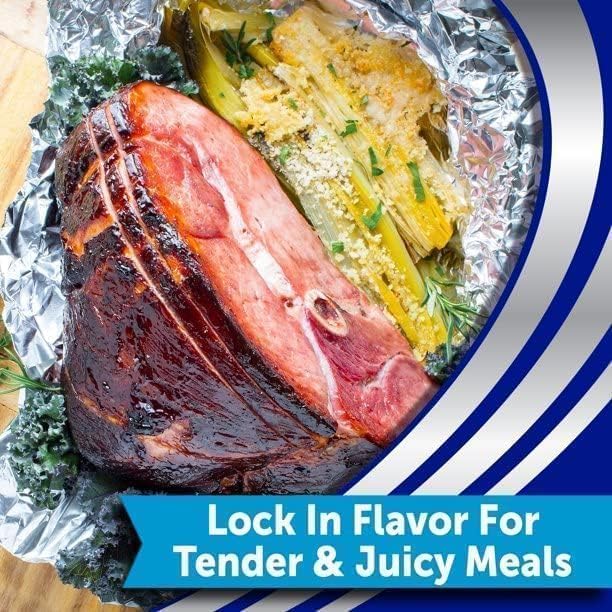 Reynolds Wrap Heavy Duty Aluminum Foil, 37.5 Square-Foot Roll (Pack - 8)