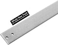 Homacer Sliding Barn Door Hardware Brushed Nickel 8ft Track (4ft Track*2+Junction Plate*1) with Mouning Hardware