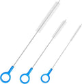 Straw Cleaner Brush,Extra Long Straw Cleaning Brushes with Nylon Bristles,Straw Brush Cleaner for Reusable Straws, Baby Bottles, Tumblers, Sippy Cups and Narrow Tube.