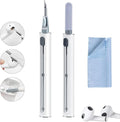 Airpod Cleaner Kit, Earbud Cleaning Kit for Airpods Pro 1 2 3,Multi-Function Cleaning Pen with Soft Brush Flocking Sponge, Suitable for Bluetooth Headset, Charging Box, Mobile Phone,Earbud (1Pcs)
