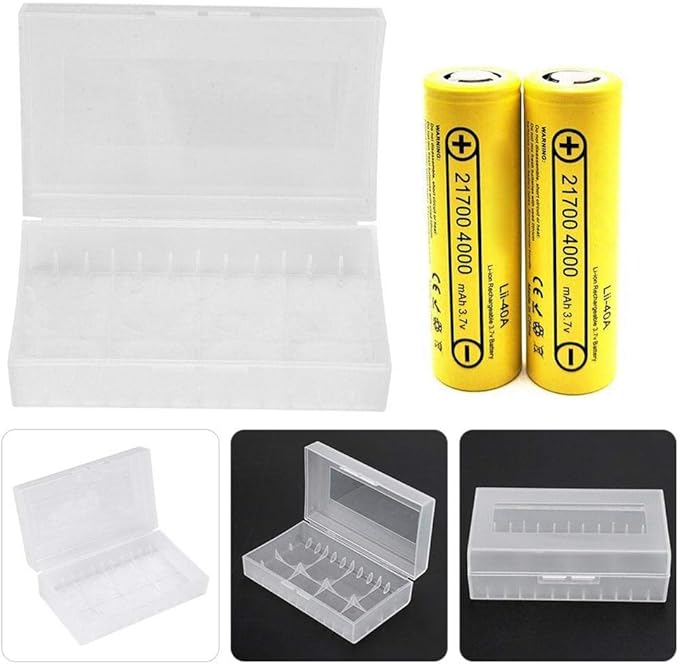 Diydeg Battery Case, 2PCS Battery Box Container 220700/ Battery Box, for Battery Storage