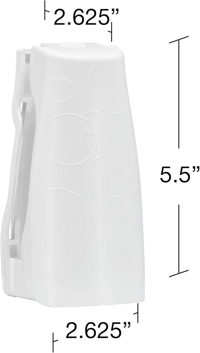 Fresh Products Eco Air White Dispenser Air Freshener Dry Fragrance Technology Natural Oils No Acetone or Propellants Lasts 30 Days Eco Friendly Powerful Fragrance Made in the USA No Batteries Required