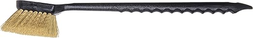 SPARTA 36505L00 Plastic Utility Brush, Scrub Brush With Long Handle For Kitchen, Restaurant, Home , 20 Inches, Black