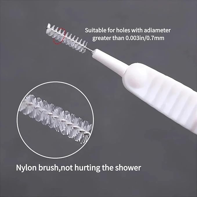 20 PCS Shower Head Cleaning Brush for Small Hole,Showerhead Cleaning Brushes Picks，Multifunctional Hole Cleaning Brush for Pore Small Nozzle Keyboard