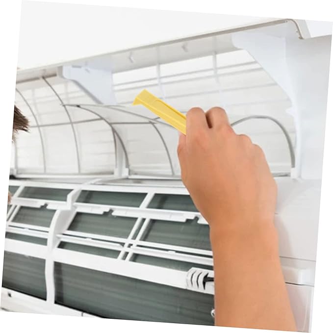 12pcs Air Conditioner Fin Combs Multi Fin Cleaning Brush for Radiators Coils and Condensers Tool for Air Conditioner Maintenance and Cleaning