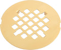 Artiwell 4-1/4” OD Snap-in Shower Drain Cover, Round Shower Drain Strainer Grid, Replacement Cover, Designed for Long-Lasting