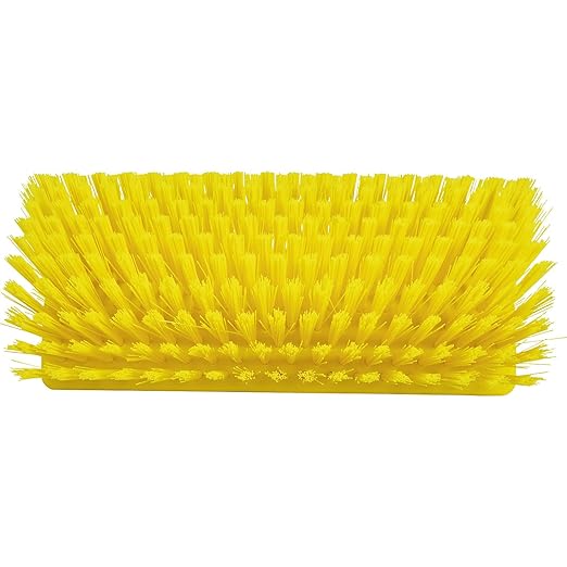 Vikan 70476 Brush,High-Low,Medium,10",PP/PBT,Yellow