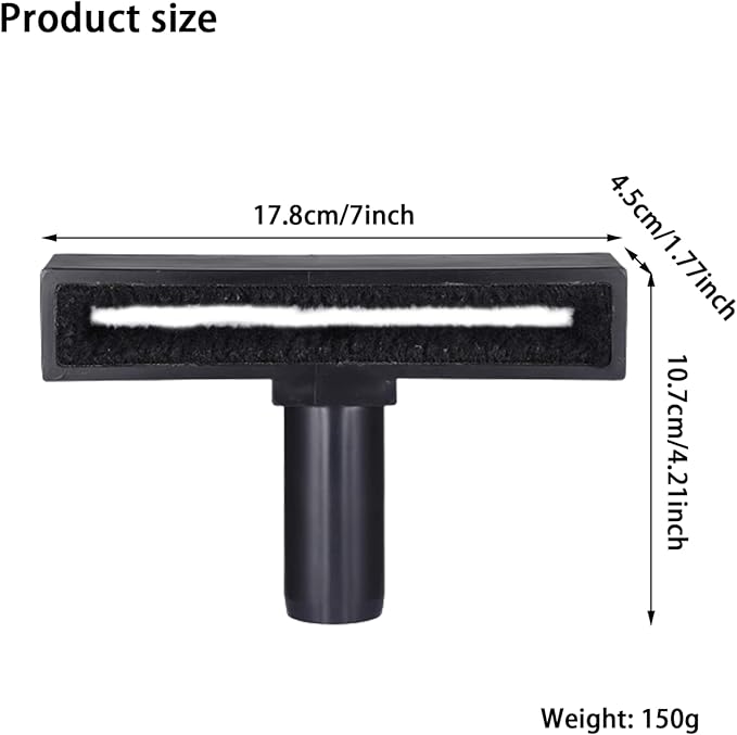 Ceiling Fan Blade Cleaner Ceiling Fan Vacuum Attachment Vacuum Duster Attachment Furniture Cleaning Brush Cleaning Tool (Black), Duster attachmen