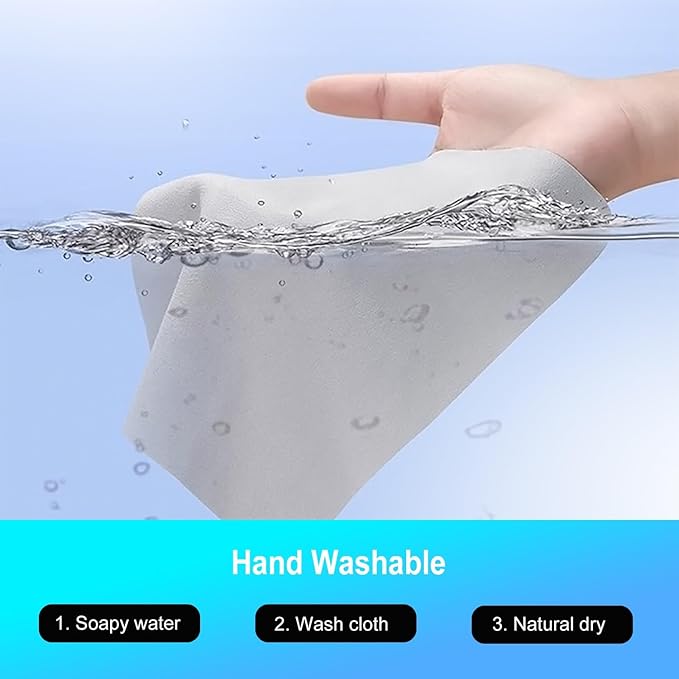 3 Pack Microfiber Liner Cleaning Cloth 15" 16" MacBook Air 15.3/MacBook Pro 15 /MacBook Pro 16 inch Screen Keyboard Imprint Protection, Keyboard Protector Compatible with MacBook Air/Pro 15"/Pro 16"